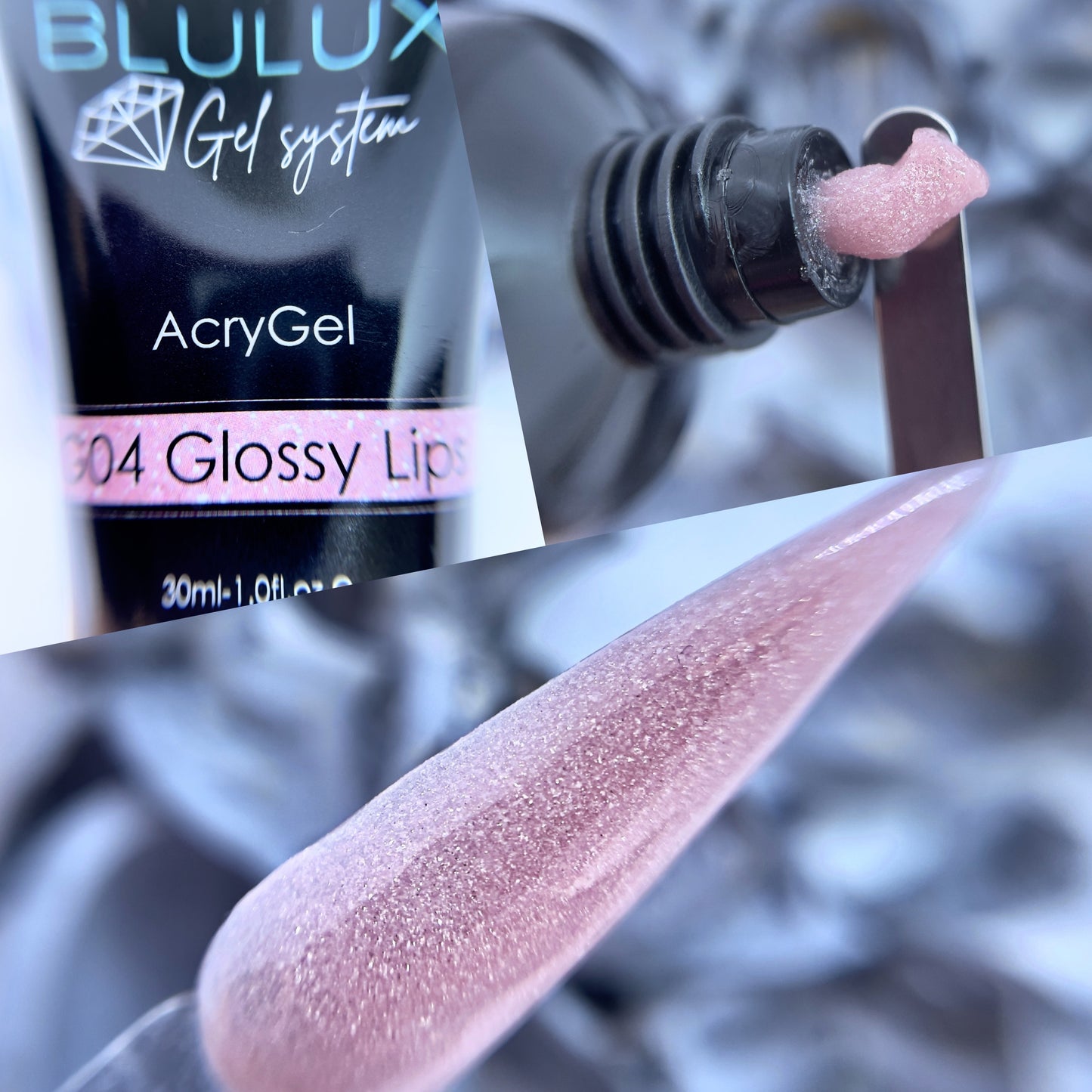 Blulux Acrygel G04 Glossy Lips 30g