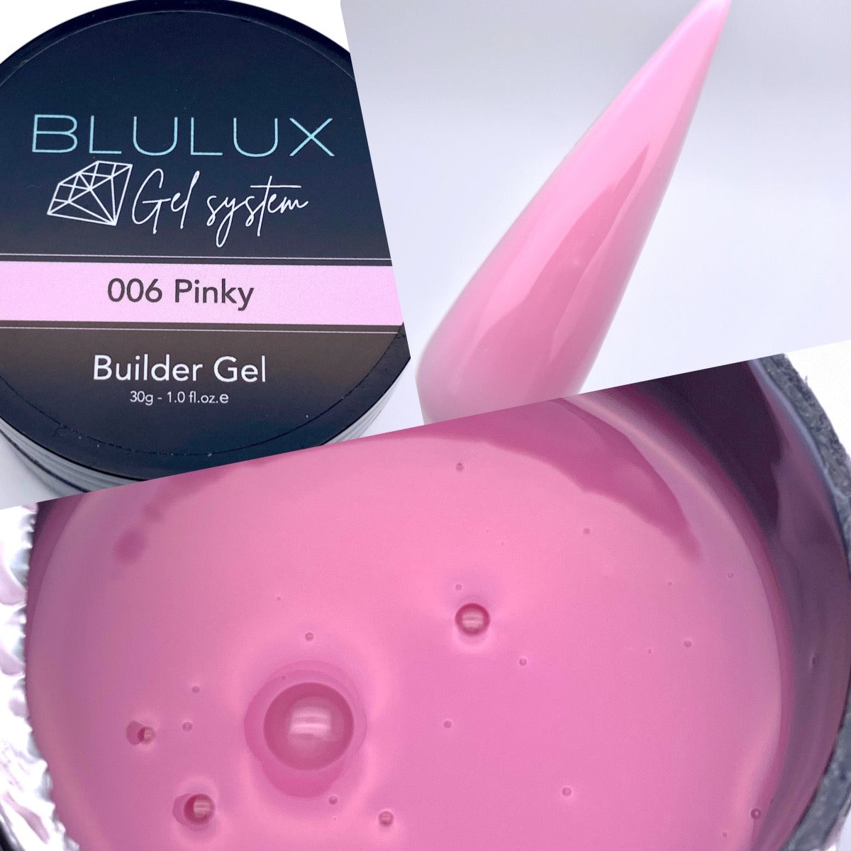 BLULUX Builder Gel 006 Pinky 30g