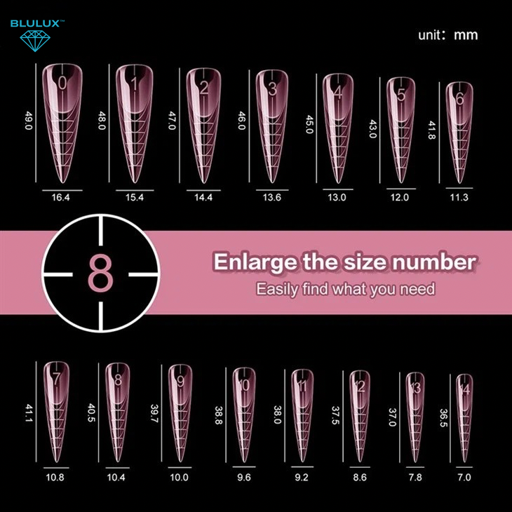 Stiletto 3D Easy French Dual Forms