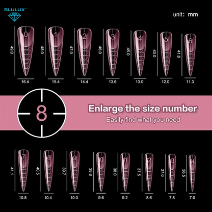 Stiletto 3D Easy French Dual Forms