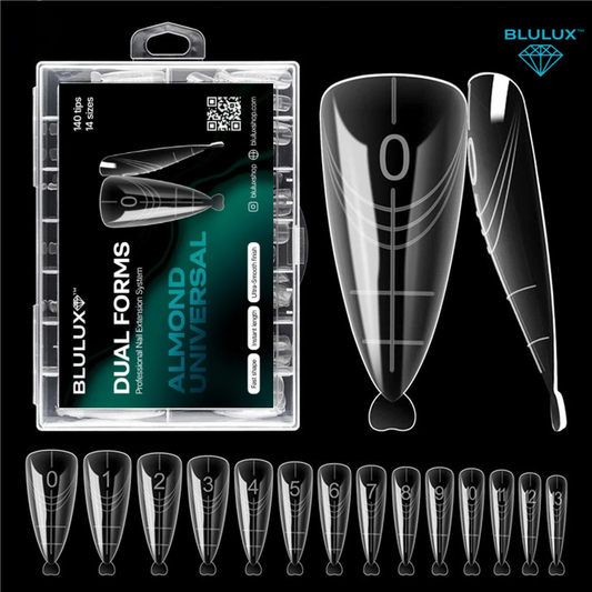 Almond Universal Dual Forms