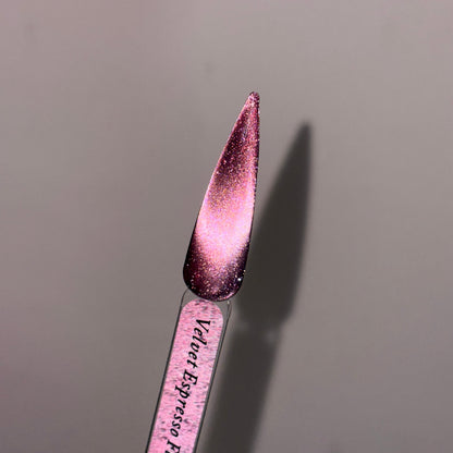 Velvet Espresso Flash Cat Eye