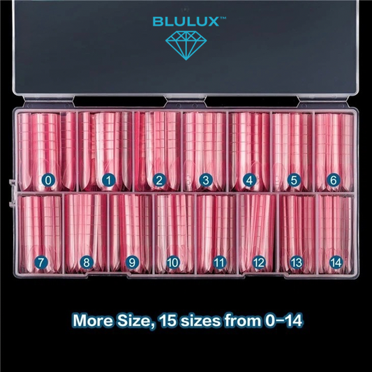 Arched Square 3D French Tip Dual Forms