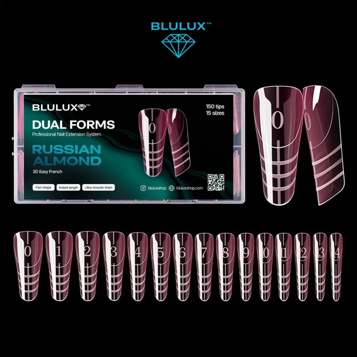 Russian Almond 3D Easy French Dual Forms
