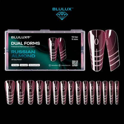 Russian Almond 3D Easy French Dual Forms