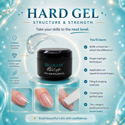 3 online courses bundle at special offer ( Russian Manicure course, Biab Manicure course, Hard Gel course)