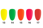 Hot Neon Gel Polish Collection