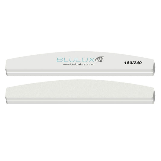 BLULUX Nail buffers 180/240 grid pack of 10