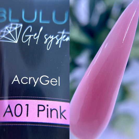 Blulux Acrygel A01 Pink 30g