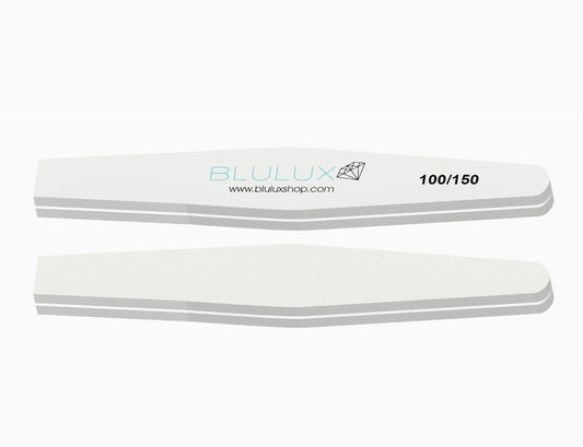 BLULUX Pack of 10 Buffers 100/150 grit