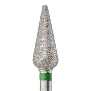 Diamond cutter droplet with rounded end green
